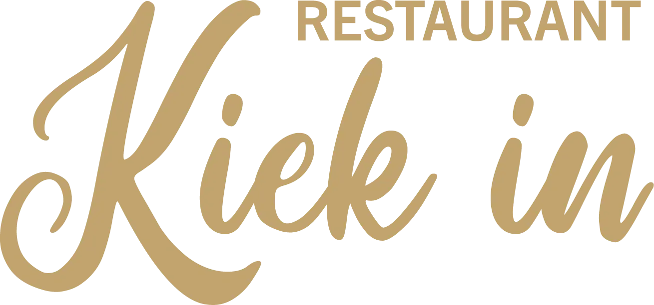 Schwarzes und goldenes Schild mit Text in eleganter Typografie.