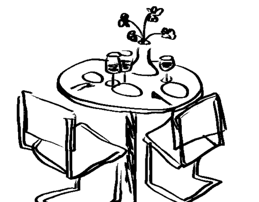 Schwarzer Hintergrund mit schwarzem Quadrat.